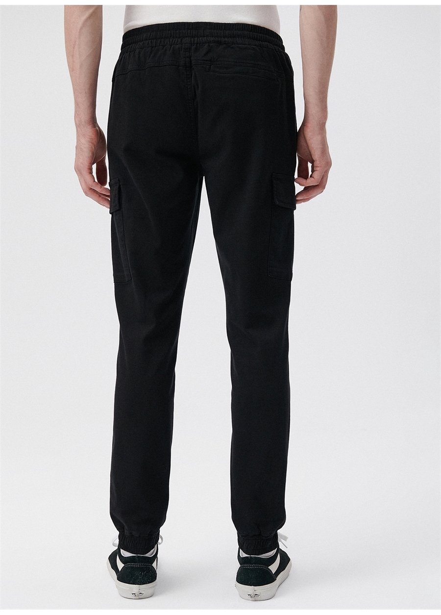 Mavi Normal Paça Siyah Erkek Kargo Pantolon M000125-900_CARGO PANTS_4