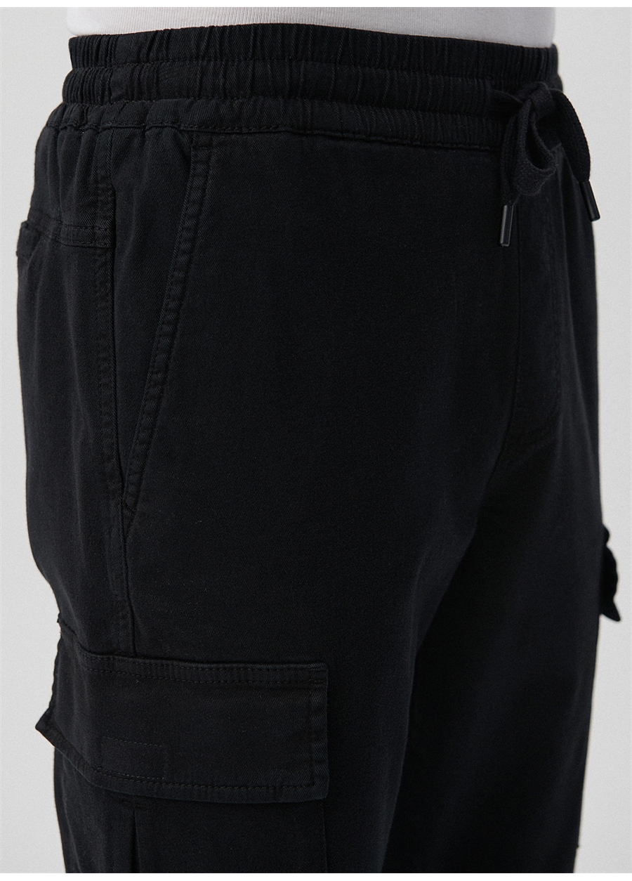 Mavi Normal Paça Siyah Erkek Kargo Pantolon M000125-900_CARGO PANTS_6