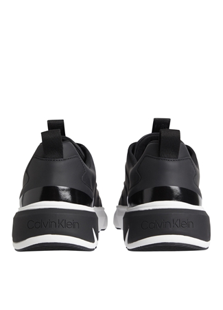 Calvin Klein Siyah Erkek Deri Sneaker LOW TOP LACE UP LTH HF_2