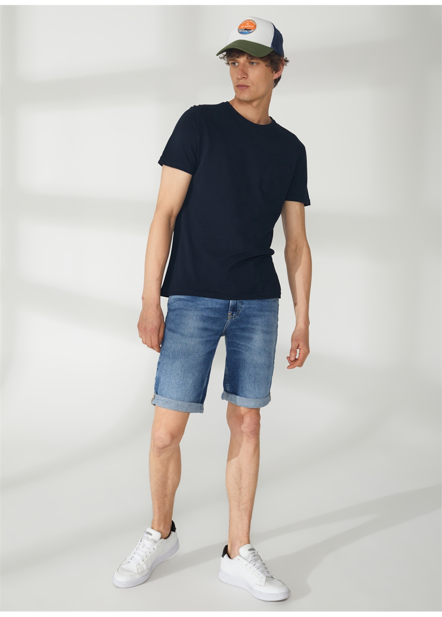 Calvin Klein Jeans Normal Erkek Denim Şort J30J3227841A4_SLIM SHORT