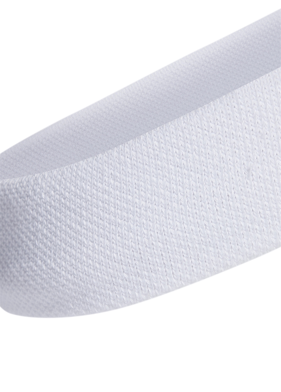 Adidas Beyaz - Siyah Saç Bandı HT3908 TENNIS HEADBAND_3