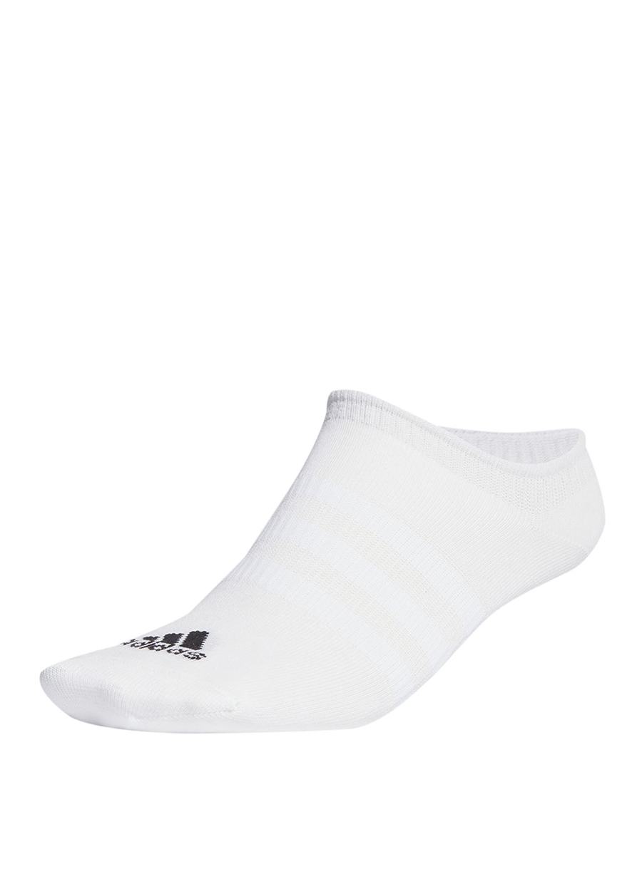 Adidas Beyaz - Siyah Unisex 3Lü Spor Çorap HT3463 T SPW NS 3P