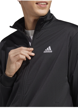 Adidas Düz Siyah Erkek Sweat Takım IC6775 M LIN TR TT TS_3