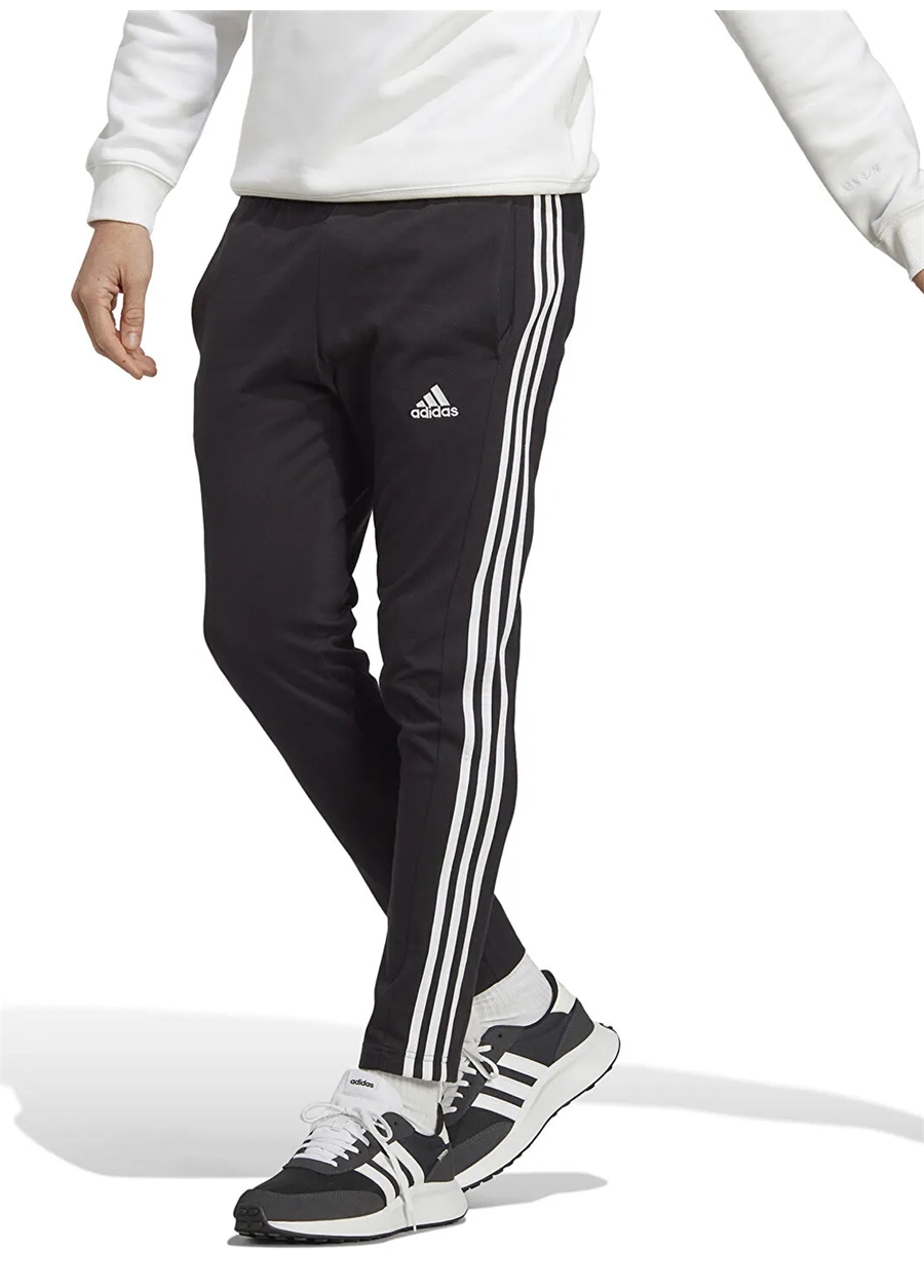 Adidas Dar Siyah - Beyaz Erkek Eşofman Altı IC0044 M 3S SJ TO PT_1