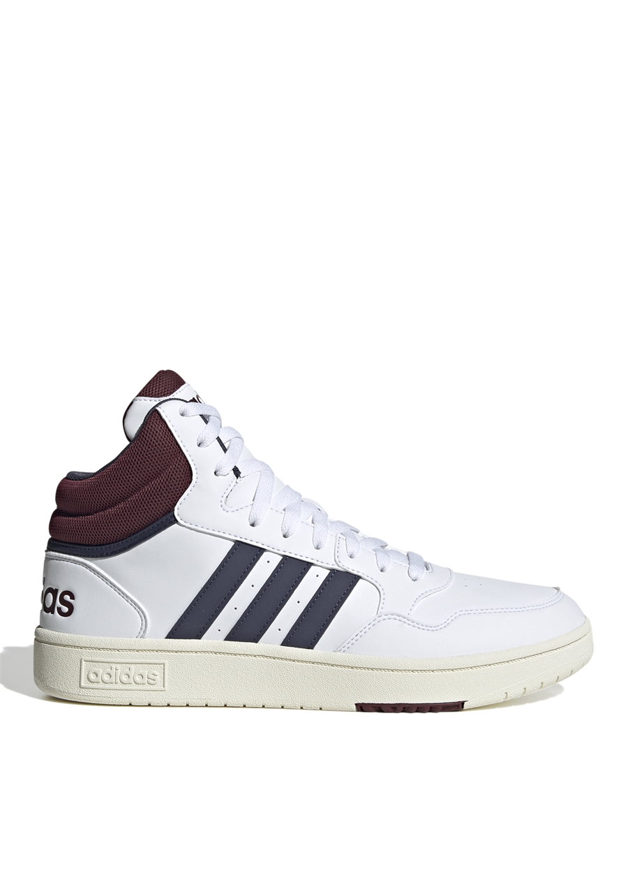 Adidas Beyaz Erkek Basketbol Ayakkabısı HP7895 HOOPS 3.0 MID_1