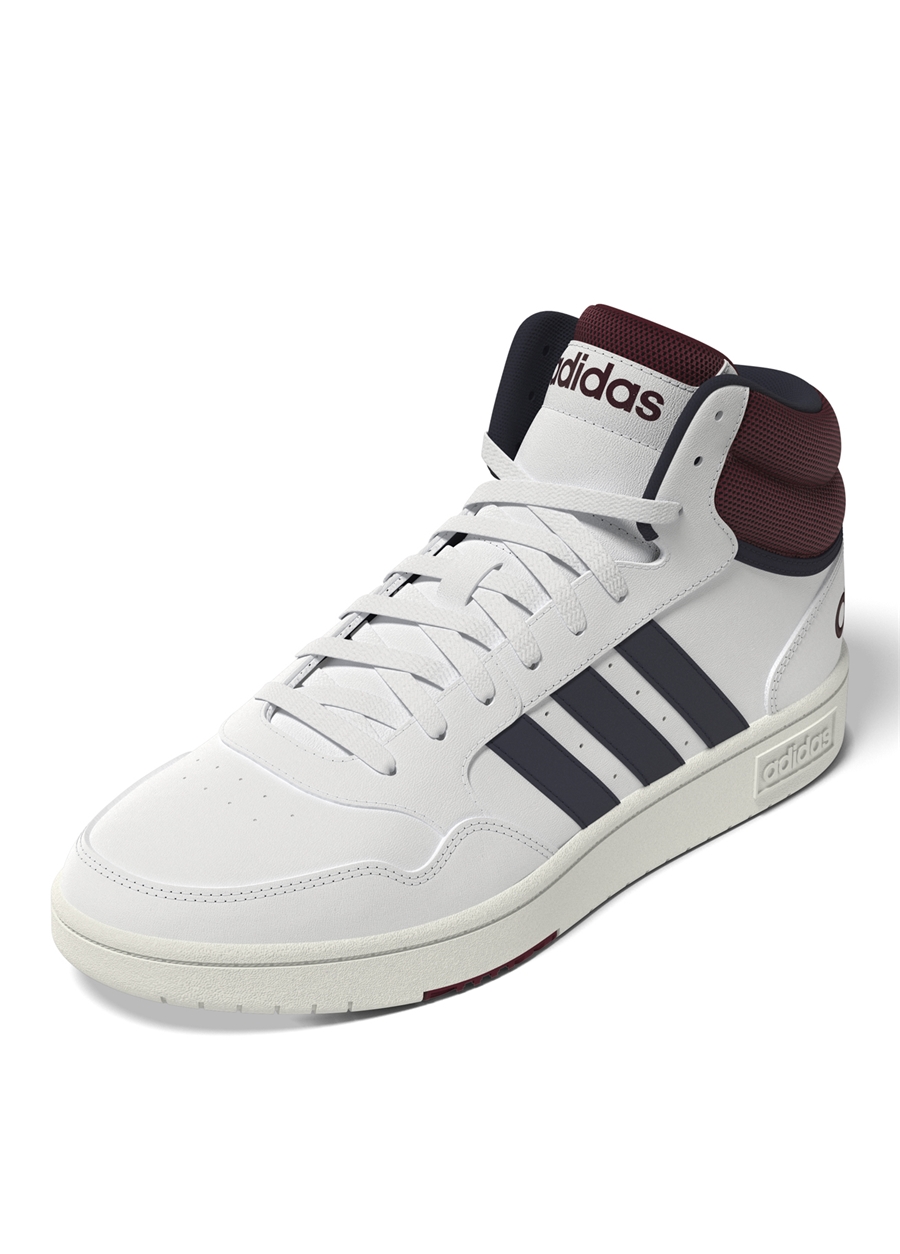 Adidas Beyaz Erkek Basketbol Ayakkabısı HP7895 HOOPS 3.0 MID_2