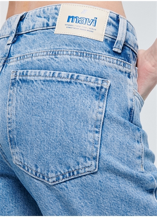 Mavi Açık Mavi Kadın Denim Pantolon M101047-83754-BARCELONA Lt ICON Str_6