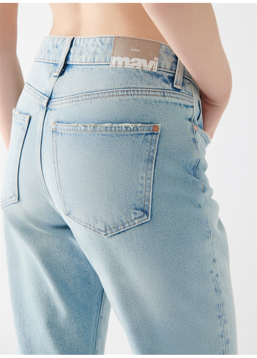 Mavi Mavi Kadın Denim Pantolon M101441-84415-NEW YORK Lt Shaded DE_2