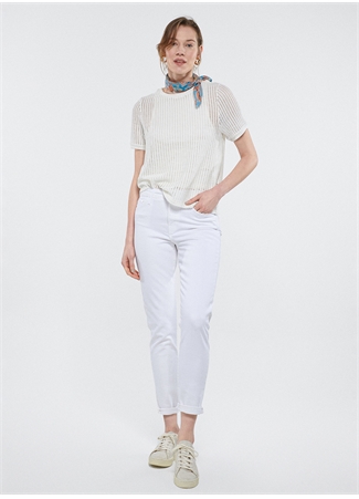 Mavi CINDY White Beyaz Kadın Denim Pantolon M100277-81362_1