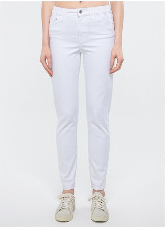 Mavi CINDY White Beyaz Kadın Denim Pantolon M100277-81362_3