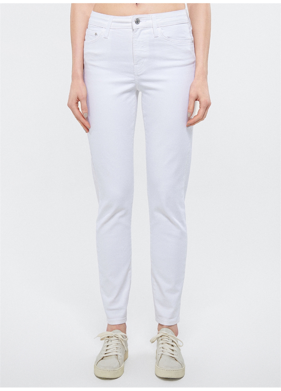 Mavi CINDY White Beyaz Kadın Denim Pantolon M100277-81362_3