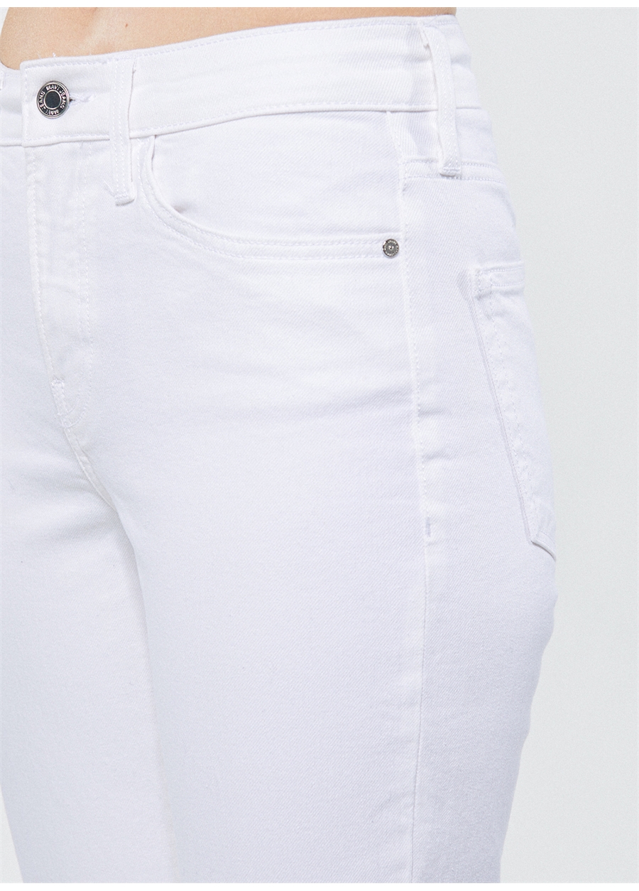 Mavi CINDY White Beyaz Kadın Denim Pantolon M100277-81362_5