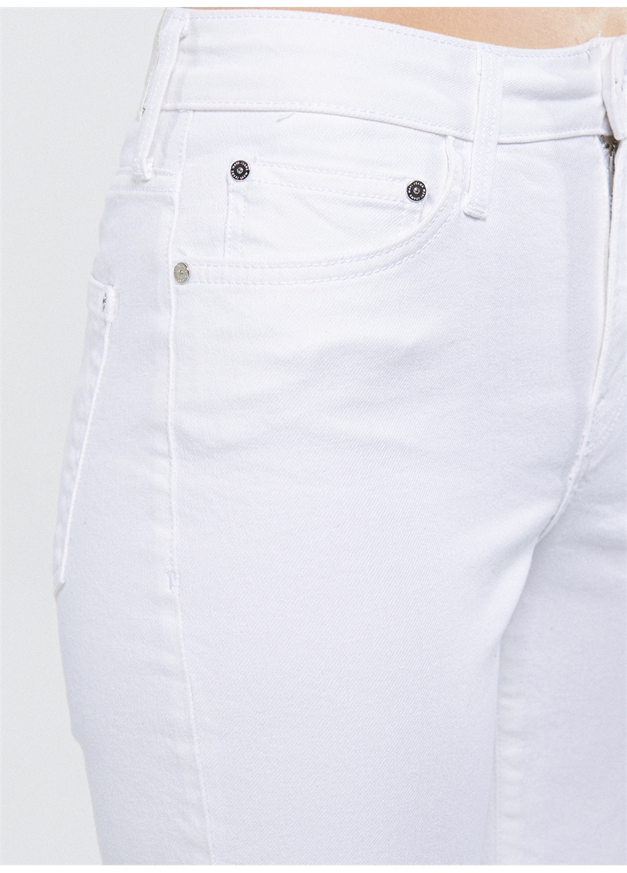 Mavi CINDY White Beyaz Kadın Denim Pantolon M100277-81362_6