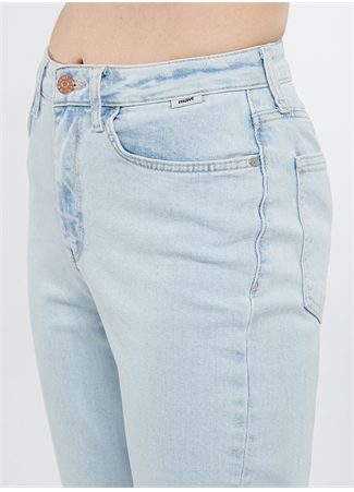 Mavi Açık Mavi Kadın Denim Pantolon M101077-84412-STAR Ice Blue 90'S_3