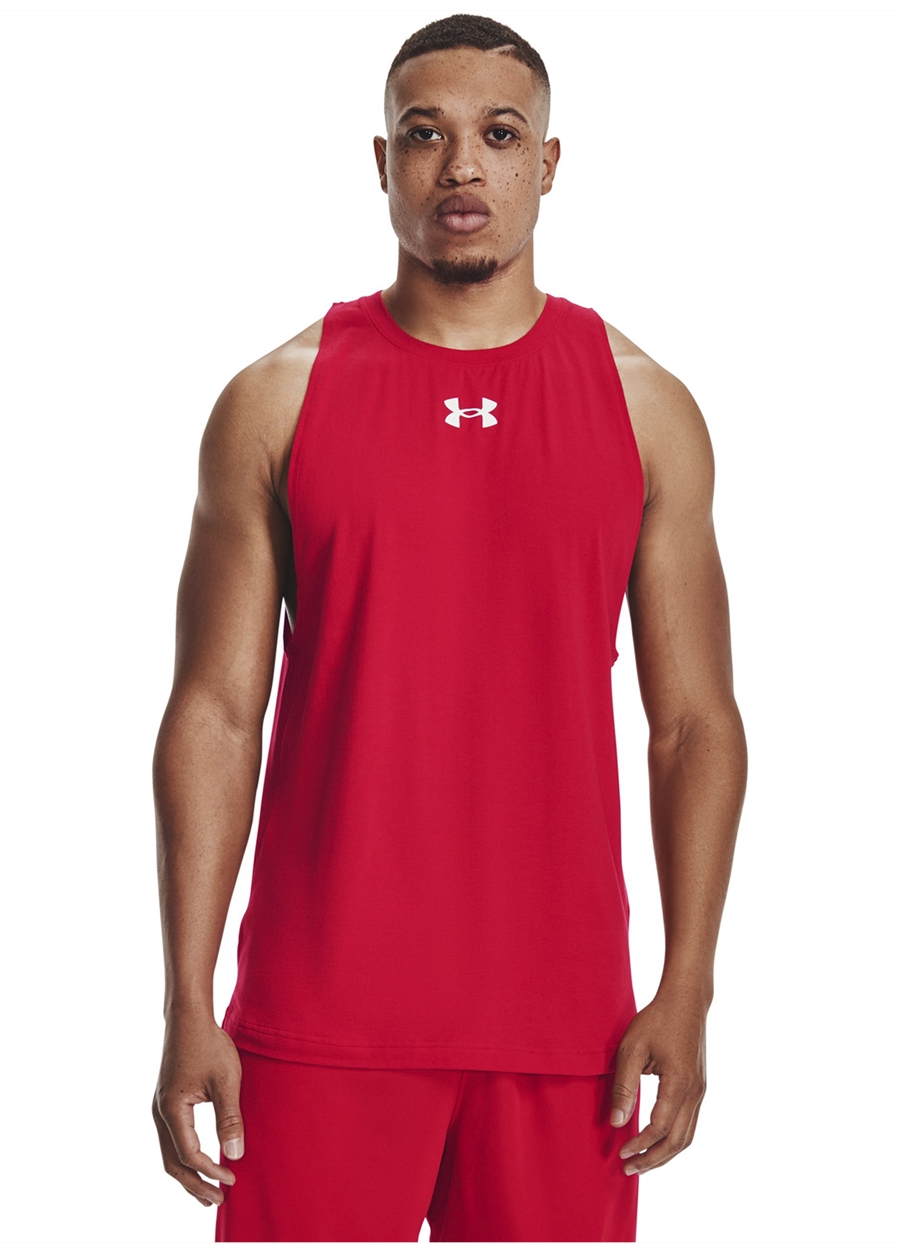 Under Armour Kırmızı Erkek Atlet 1361901-600 UA BASELINE COTTON T_1