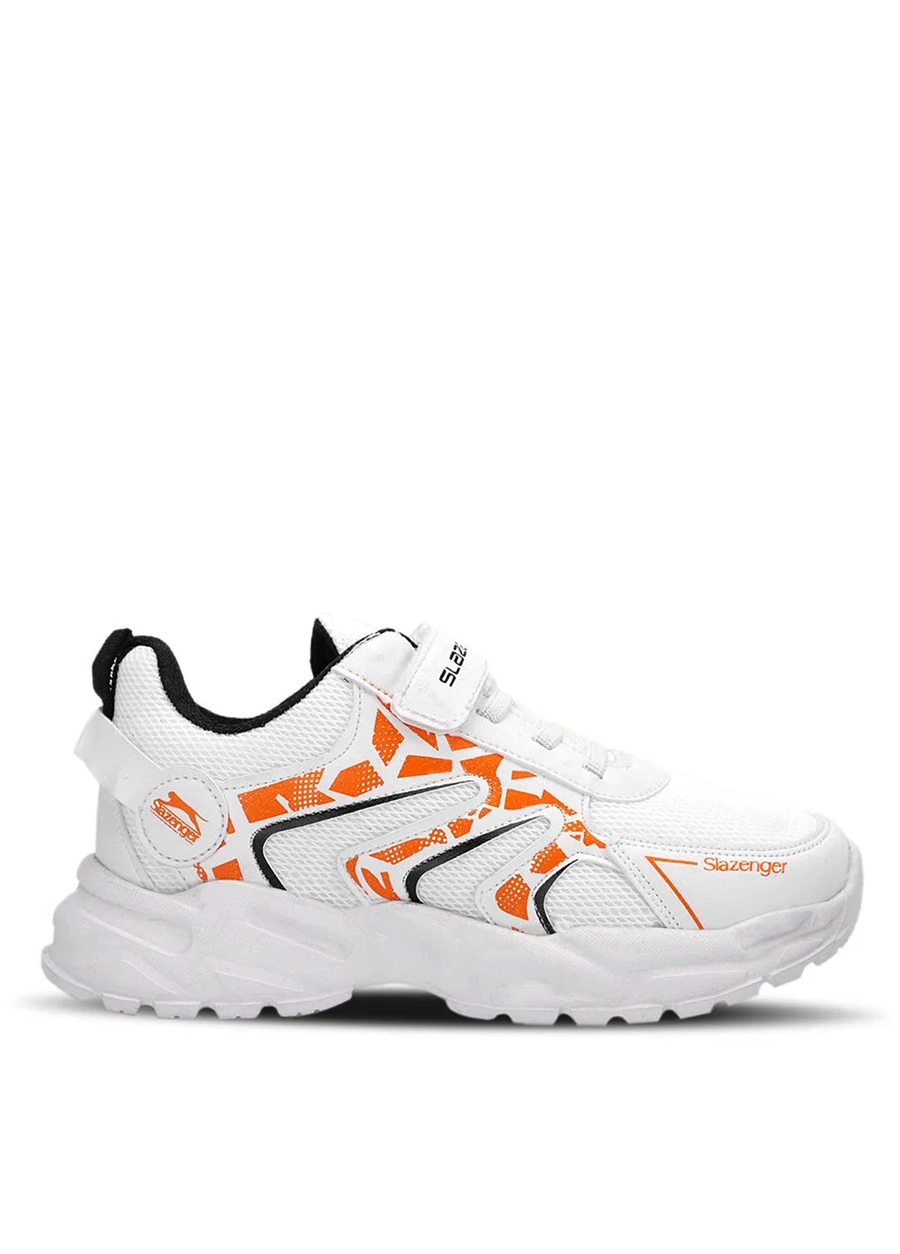 Slazenger Beyaz - Turuncu Erkek Çocuk Yürüyüş Ayakkabısı SA13LF014-071KANNER
