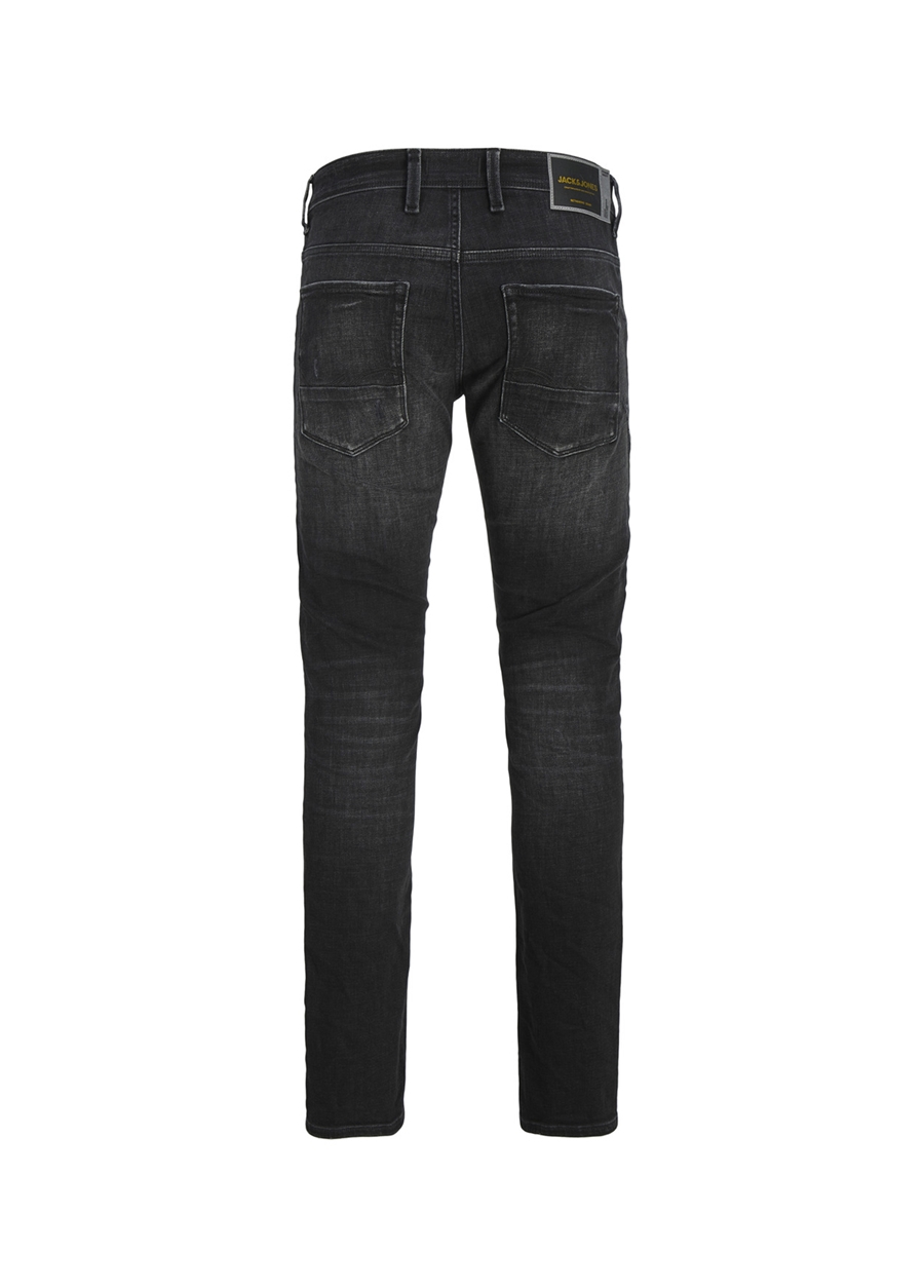 Jack & Jones 12219593_JJIGLENN JJBLAIR GE 802 NO Siyah Erkek Normal Bel Slim Fit Denim Pantolon_6