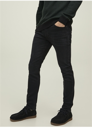 Jack & Jones 12202099_JJITIM JJORIGINAL CJ 789 N Siyah Erkek Normal Bel Slim Straight Denim Pantolon_4