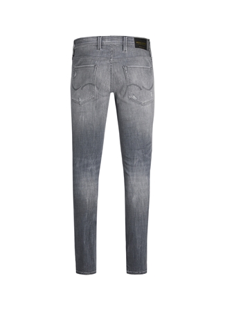 Jack & Jones 12229187_JJILIAM JJSEAL GE 284 Gri Erkek Düşük Bel Skinny Fit Denim Pantolon_3