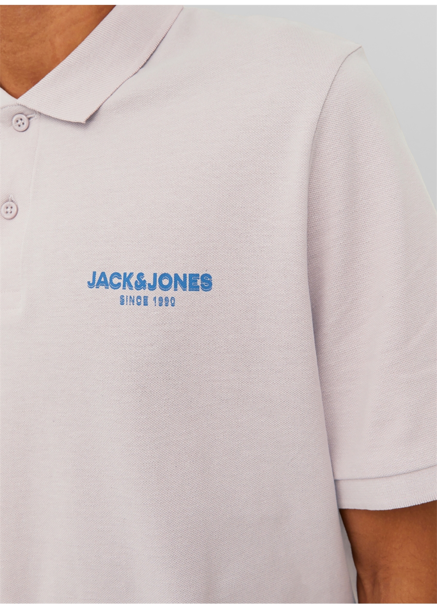 Jack & Jones Düz Gül Kurusu Erkek Polo T-Shirt 12238848_JCOSNORKLE POLO SS FST_5