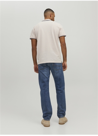 Jack & Jones Polo Yaka Düz Ekru Erkek T-Shirt 12169064_JPRBLUWIN POLO SS NOOS_6