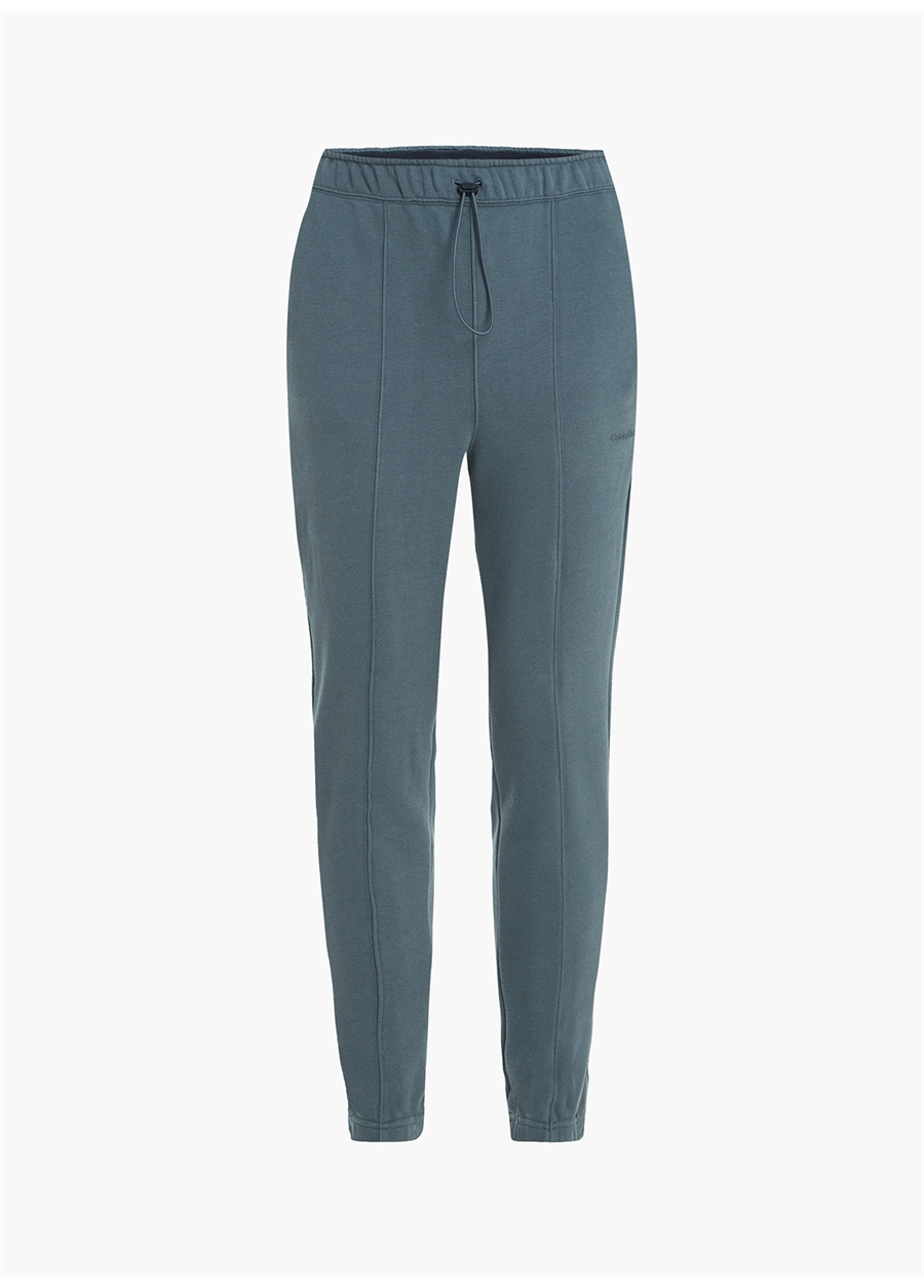Calvin Klein Normal Mavi Kadın Eşofman Altı 00GWS3P605 PW - Knit Pants
