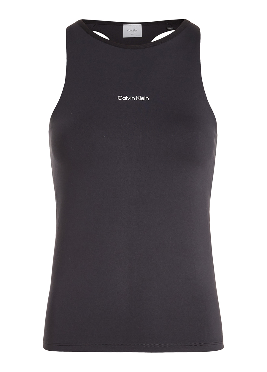 Calvin Klein Siyah Kadın Atlet 00GWS3K135 WO - Tank Top W/ Shelf B