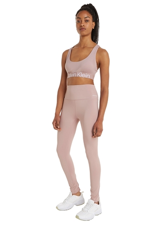 Calvin Klein Pembe Kadın Tayt 00GWS3L604 WO - Legging (Full Lengt_0