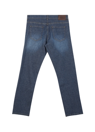 U.S. Polo Assn. Normal Bel Normal Paça Relaxed Mavi Erkek Denim Pantolon ALVAR23Y-O_1