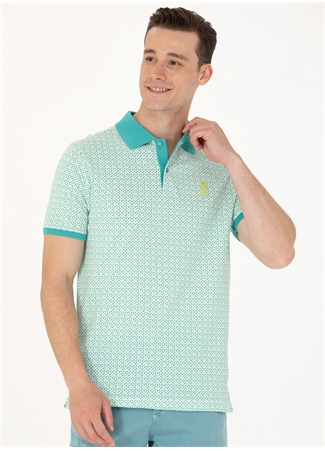 U.S. Polo Assn. Polo Yaka Mint Erkek T-Shirt AREZ_0