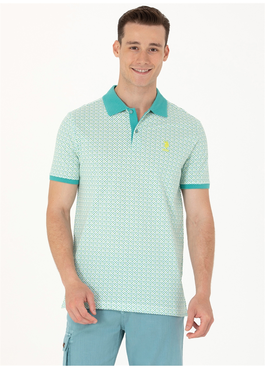 U.S. Polo Assn. Polo Yaka Mint Erkek T-Shirt AREZ_2