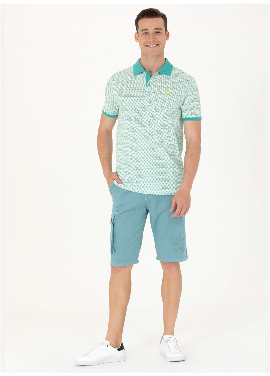 U.S. Polo Assn. Polo Yaka Mint Erkek T-Shirt AREZ_3