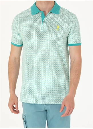 U.S. Polo Assn. Polo Yaka Mint Erkek T-Shirt AREZ_5