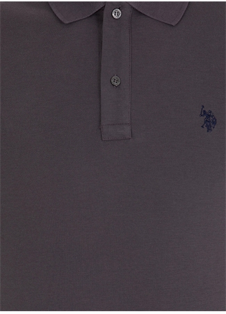 U.S. Polo Assn. Antrasit Erkek Polo T-Shirt GTP04IY023_5