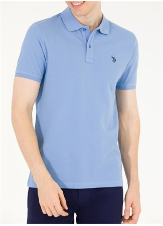 U.S. Polo Assn. Koyu Mavi Erkek Polo T-Shirt GTP04IY023_5