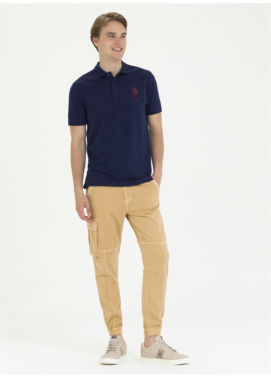 U.S. Polo Assn. Normal Bel Normal Paça Jogger Deve Tüyü Erkek Pantolon JOGGER23Y_2