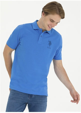 U.S. Polo Assn. Polo Yaka Saks Erkek T-Shirt JAMA