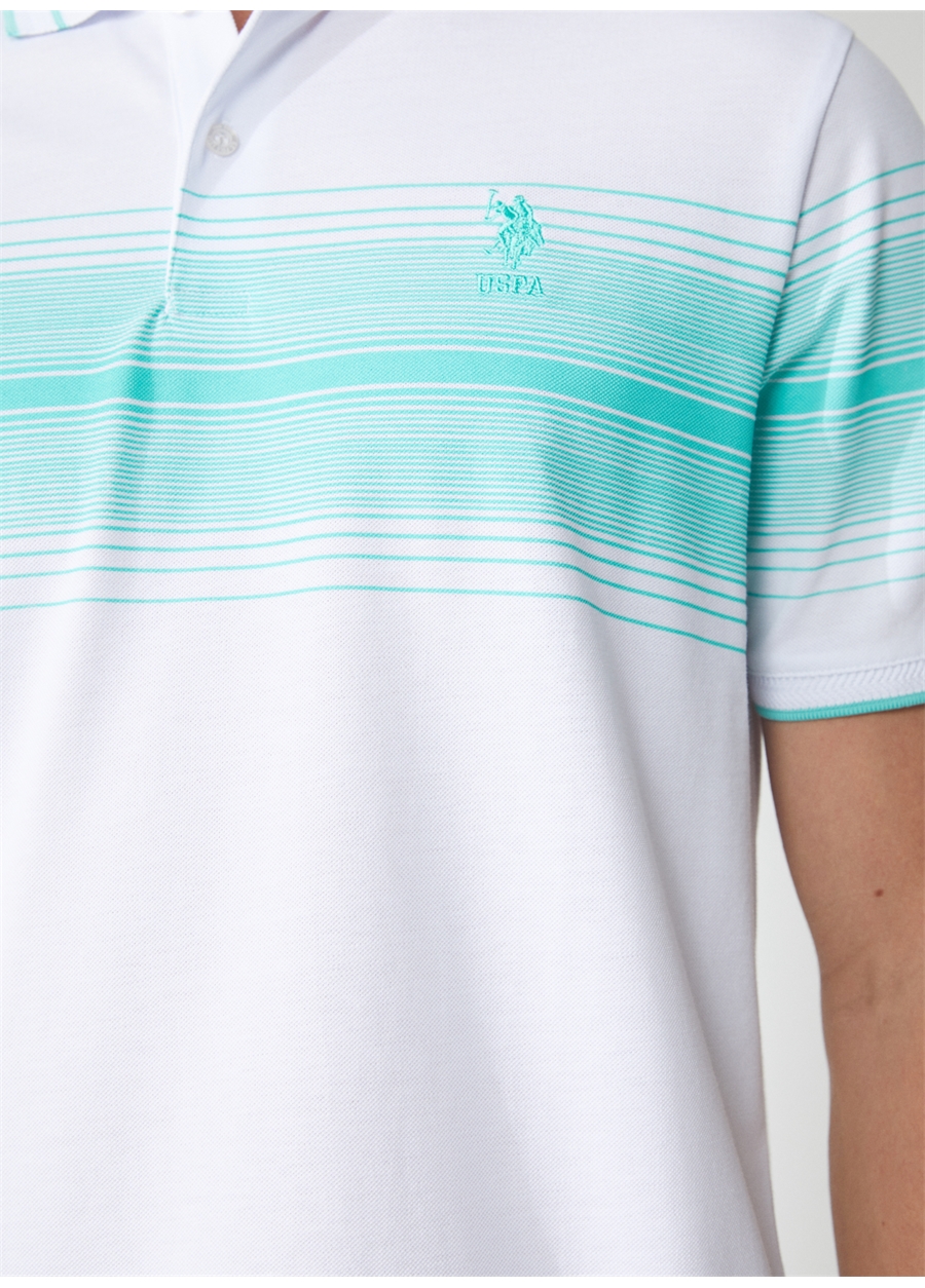 U.S. Polo Assn. Polo Yaka Mint Erkek T-Shirt LUCA_3