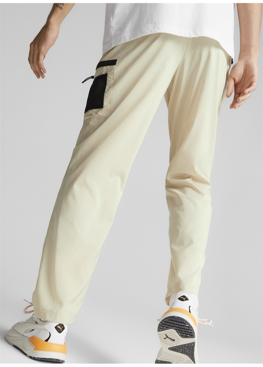 Puma Normal Krem Erkek Eşofman Altı 67340488 OPEN ROAD Woven Pants_1