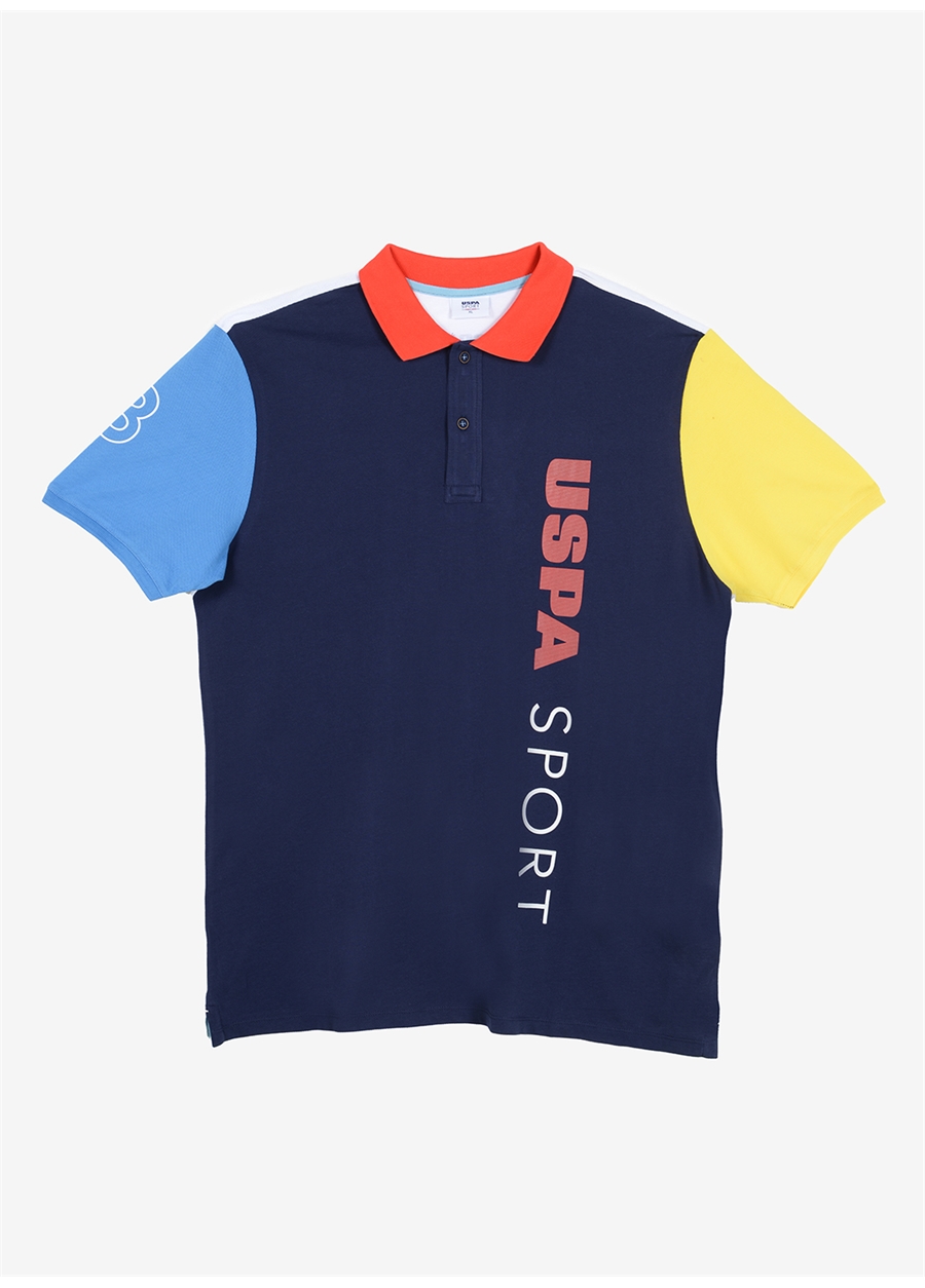U.S. Polo Assn. Lacivert Erkek Polo T-Shirt T-MIDAR