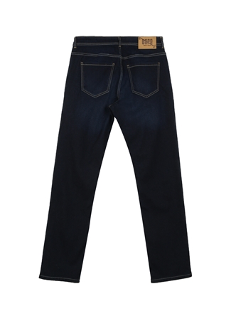 U.S. Polo Assn. Normal Bel Normal Paça Relaxed Mavi Erkek Denim Pantolon TELAS_1