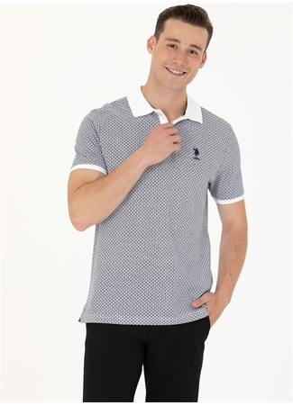 U.S. Polo Assn. Polo Yaka Beyaz Erkek T-Shirt UDINE_2