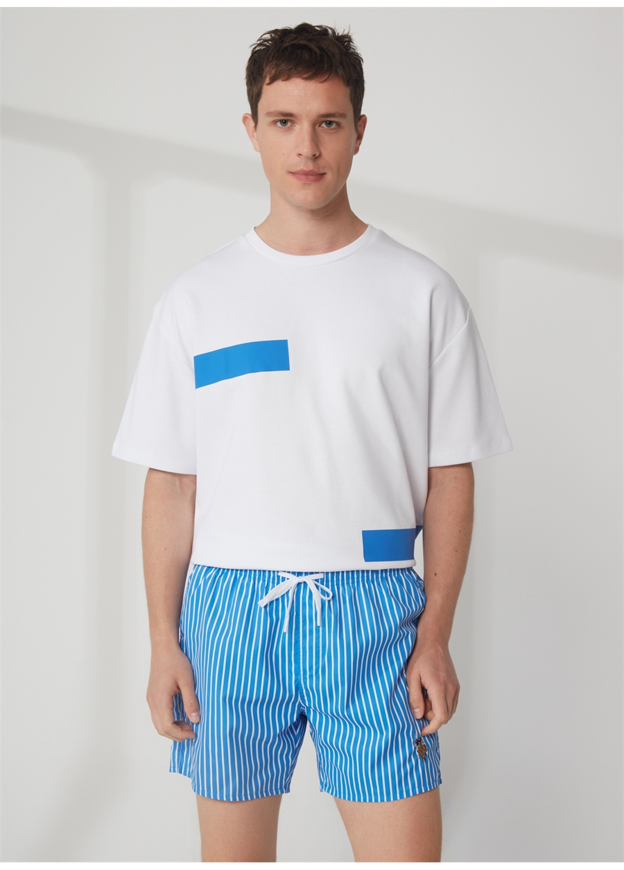 U.S. Polo Assn. Lacivert Erkek T-Shirt PIXEL_1