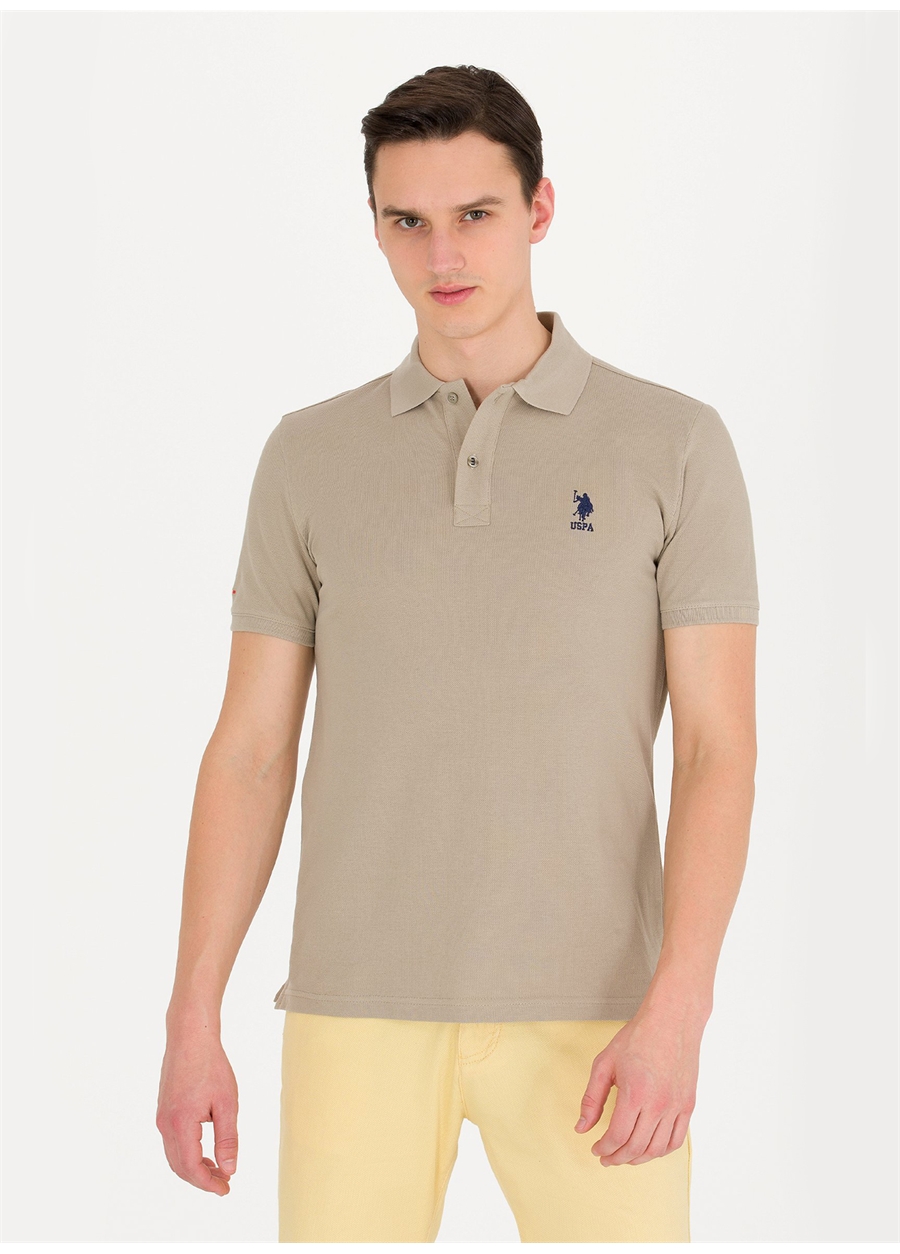 U.S. Polo Assn. Haki Erkek Polo T-Shirt TP04IY023