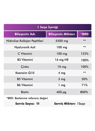 VOOP Collagen Beauty Kolajen 10 Saşe_4