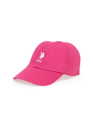 U.S. Polo Assn. Pembe Kız Çocuk Şapka EDROGIRL-IY23