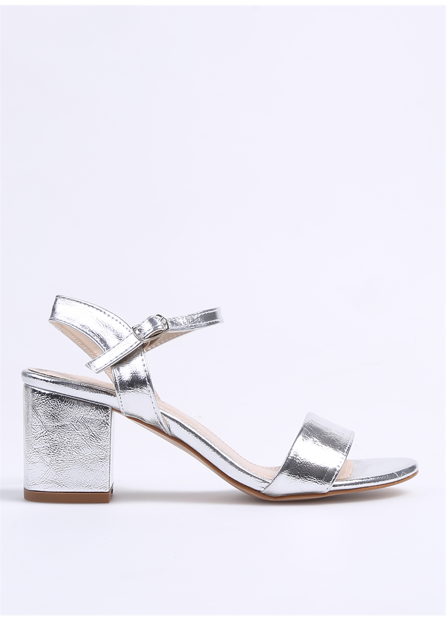 Pierre Cardin Gümüş Kadın Topuklu Ayakkabı PC-51863