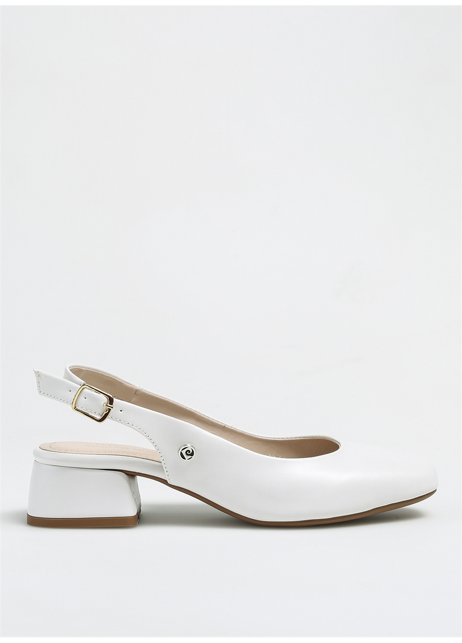 Pierre Cardin Beyaz Kadın Topuklu Ayakkabı PC-52272