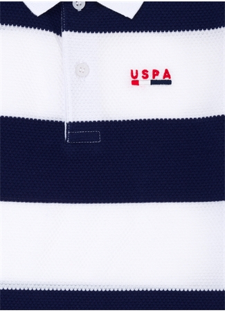 U.S. Polo Assn. Çizgili Lacivert Erkek Çocuk Polo T-Shirt ERSTA_2