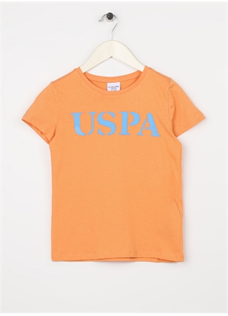 U.S. Polo Assn. Baskılı Turuncu Erkek Çocuk T-Shirt GEARTKIDSIY023_0